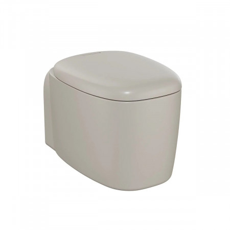 Vaso WC sospeso Plural Rim-Ex 55 cm beige opaco Vitra