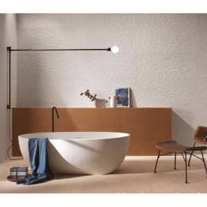 Lumina Sand Art Lumina 50 Blossom White 50x120 Extra Matt FapCeramiche 2