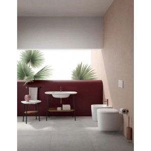 Bidet sospeso Plural 55 cm bianco opaco - Vitra 2