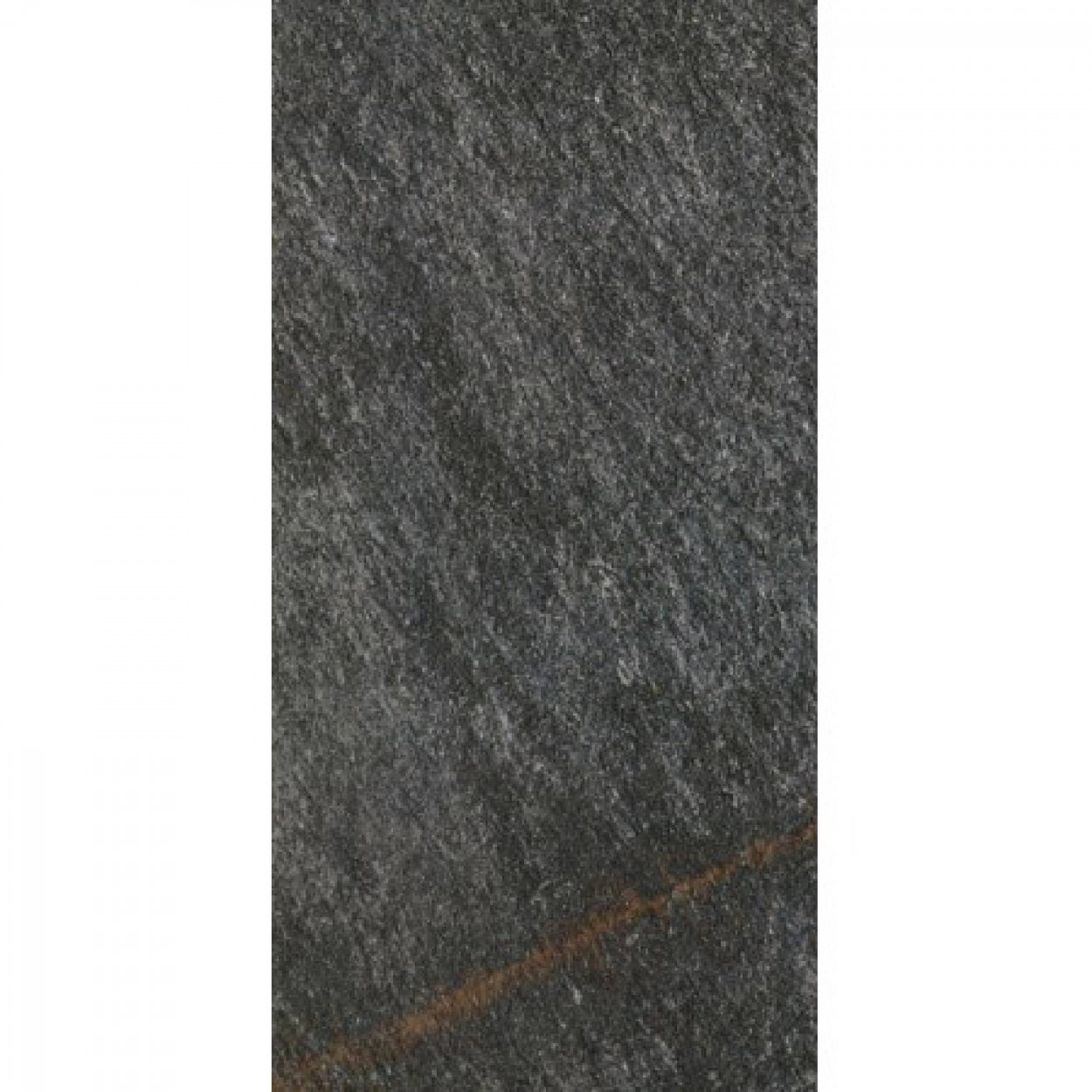 Walks 1.0 Black 40x80 cm rettificato strutturato - Florim