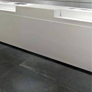 Walks 1.0 Black 40x80 cm rettificato strutturato - Florim 2