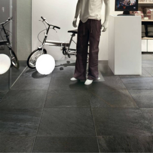 Walks 1.0 Black Soft 60x60 cm rettificato - Florim