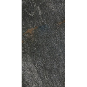 Walks 1.0 Black 30x60 cm rettificato strutturato - Florim