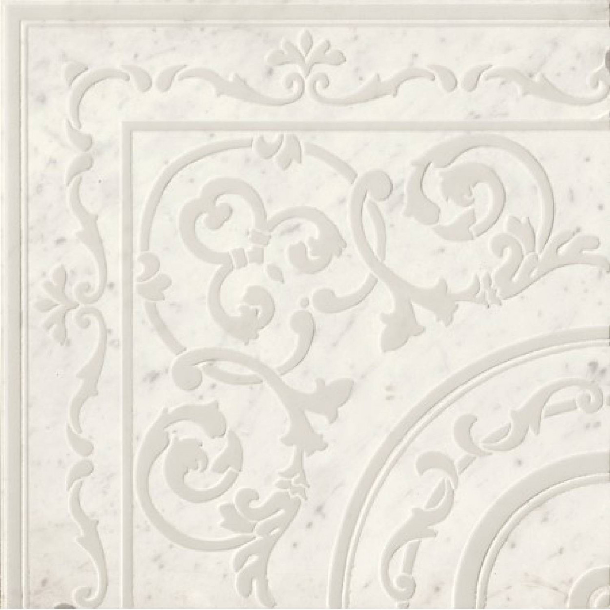 Roma Diamond Carpet Carrara Corner 60x60 cm rettificato - Fap Ceramich