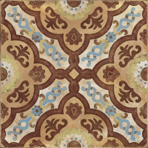 Epoca Decoro Tappeto Ocra 30x30 cm - Eleganza e Design di Ragno