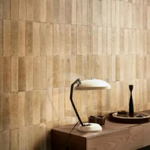 Look Beige Glossy 6x24 cm - Ragno