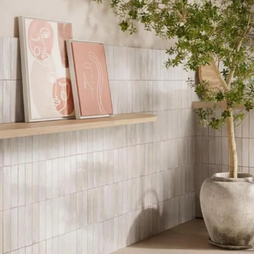 Look Bianco Glossy 6x24 cm - Ragno