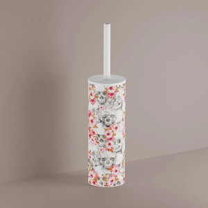 Portascopino da appoggio Calvariam in acciaio inox - Inda 2