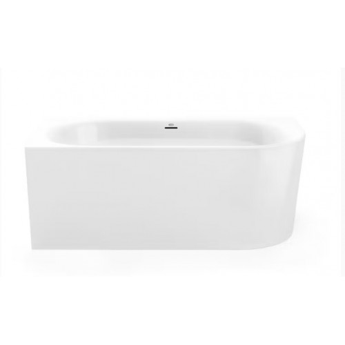 Vasca da bagno Dalma angolare lato sinistro 155x80x60.5 cm bianco luci