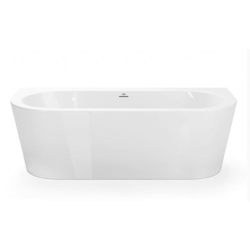 Vasca da bagno Silba centro parete 180x79x58h cm bianco lucido Jacuzzi