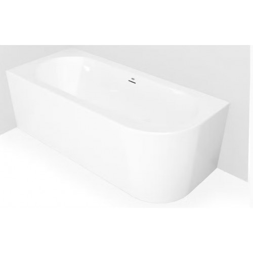 Vasca da bagno Silba angolo sinistro 178x78x59h cm bianco lucido Jacuz