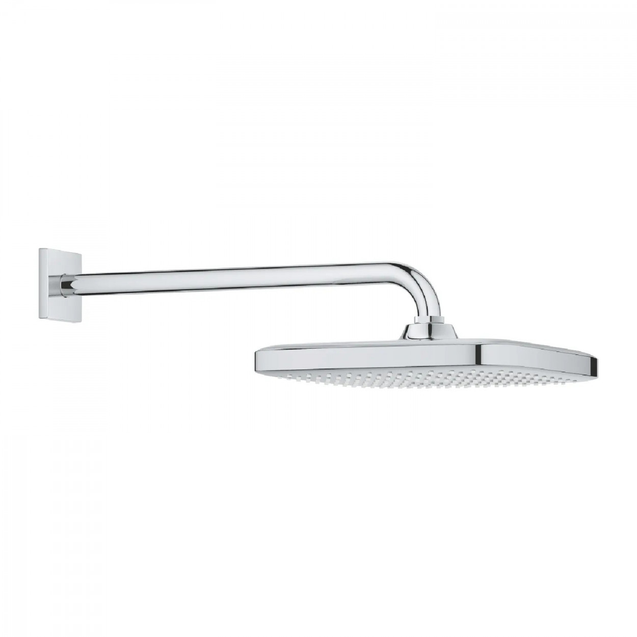 Set soffione doccia a parete 1 getto Tempesta 250 Cube cromo - Grohe