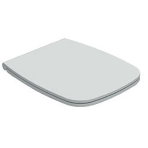 Coprivaso rimovibile con chiusura tradizionale Daily bianco lucido