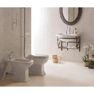 Coprivaso tradizionale Paestum bianco lucido - Globo | Meglioalge.it 2