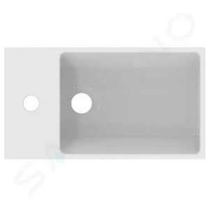Lavamani da appoggio 45x25 cm Extra bianco lucido - Ideal Standard 2