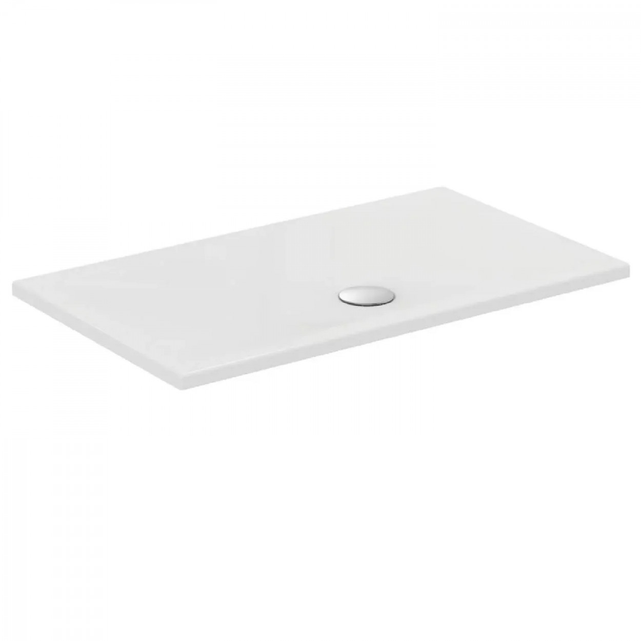 Piatto doccia ultrasottile 120x70 cm Strada bianco lucido - Ideal Stan