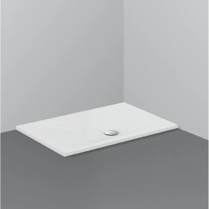 Piatto doccia ultrasottile 120x70 cm Strada bianco lucido - Ideal Stan 2