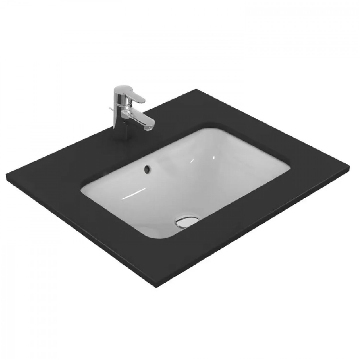 Lavabo da incasso 58 cm Connect bianco lucido - Ideal Standard