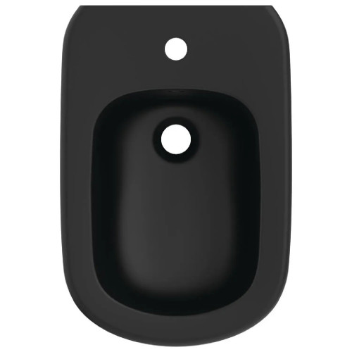 Bidet sospeso Tesi nero opaco con fissaggi nascosti - Ideal Standard