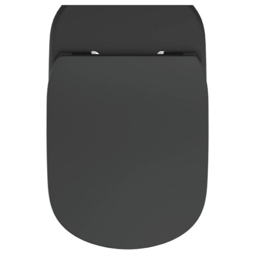 Vaso a terra Tesi nero opaco Ideal Standard | Acquablade + Coprivaso S