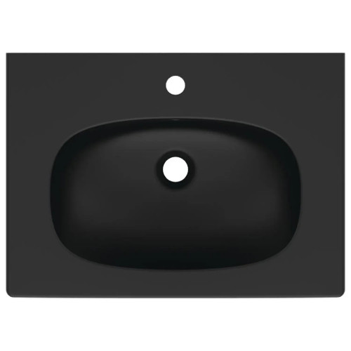 Lavabo Top da Incasso 60 cm Tesi Nero Opaco | Ideal Standard - Design