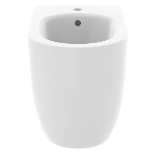 Bidet a terra filo muro Blend Curve bianco opaco | Ideal Standard