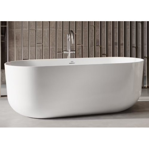 Vasca da bagno Anafi centro stanza 170x75x60h cm bianco lucido Jacuzzi