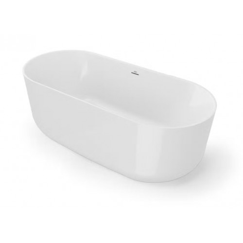 Vasca da bagno Anafi centro stanza 170x75x60h cm bianco lucido Jacuzzi