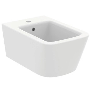 Bidet sospeso Blend Cube 54x36 cm bianco opaco | Ideal Standard