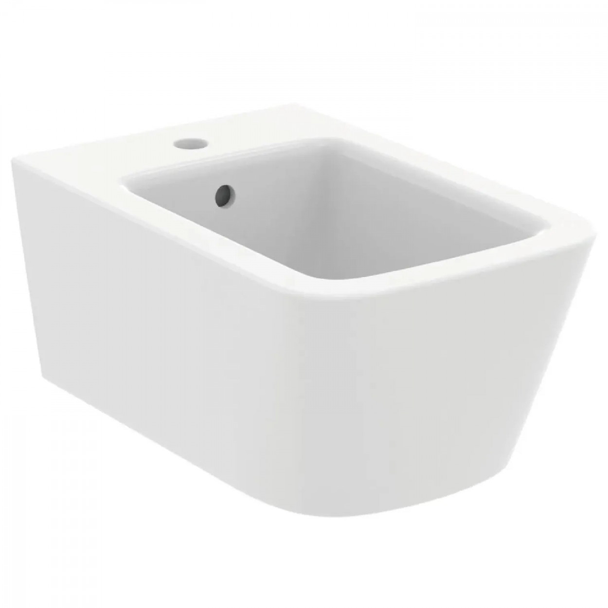 Bidet sospeso Blend Cube 54x36 cm bianco opaco - Ideal Stand