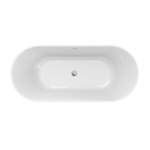 Vasca da bagno Anafi centro stanza 170x75x60h cm bianco lucido Jacuzzi