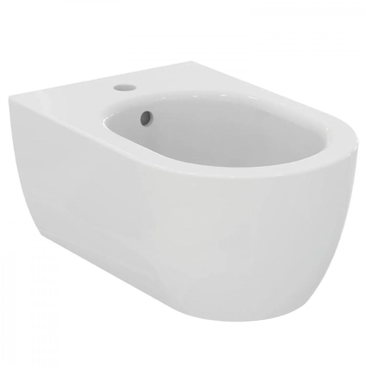 Bidet sospeso Blend Curve 54x35,5 cmbianco lucido - Ideal St