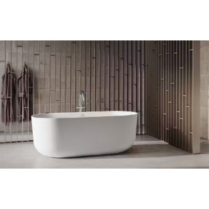 Vasca da bagno Anafi centro stanza 170x75x60h cm bianco lucido Jacuzzi