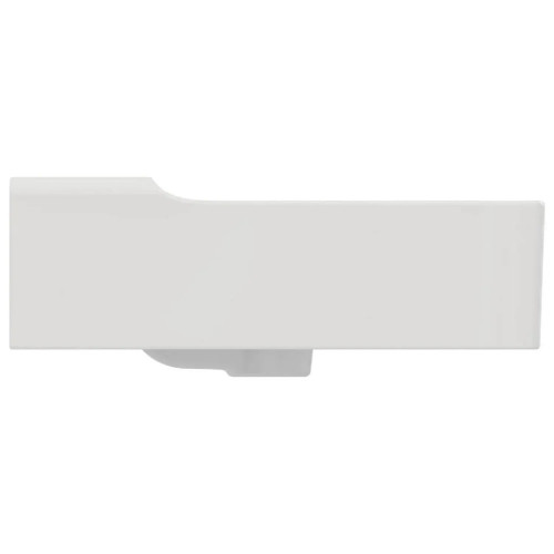 Lavabo da Appoggio Rettangolare 120x45 cm Conca Bianco Lucido - Ideal