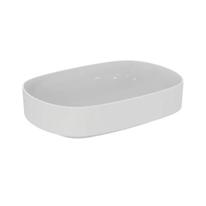 Lavabo da appoggio ovale 55 cm Linda-X bianco lucido - Ideal Standard