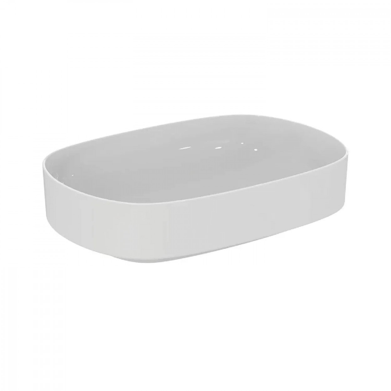 Lavabo da appoggio ovale 55 cm Linda-X bianco lucido - Ideal Standard