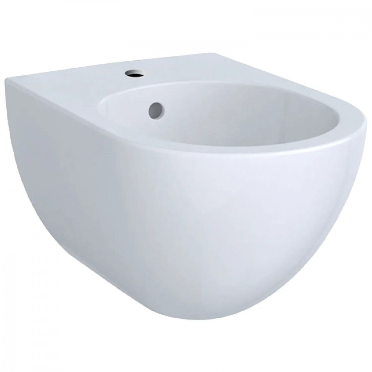 Bidet sospeso Acanto 35x29 cm bianco lucido - Geberit