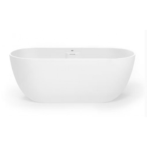 Vasca da bagno Moorea centro stanza in Techstone® 170x75x60.5h cm bian