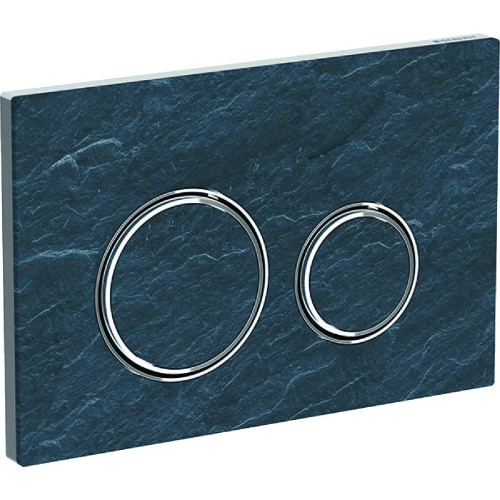 Placca Geberit Sigma21 doppio tasto ardesia mustang - Meglioalge