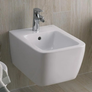 Bidet Sospeso Icon Square Bianco Lucido | Geberit 2