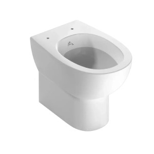 Vaso bidet filo muro 54 cm 4All bianco lucido - Ceramica Globo