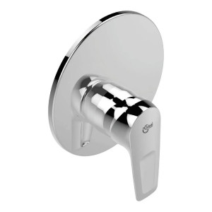 Miscelatore monocomando incasso doccia Ceramix Blue cromo – Ideal Stan