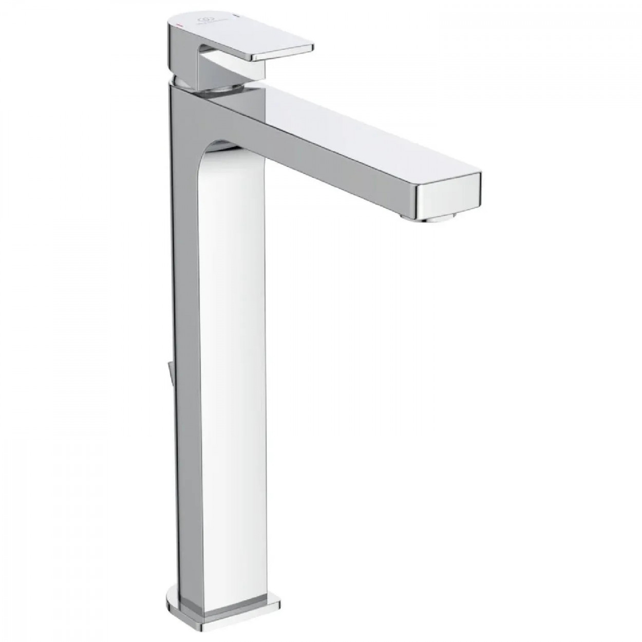 Miscelatore monocomando alto per lavabo da appoggio Edge cromo – Ideal