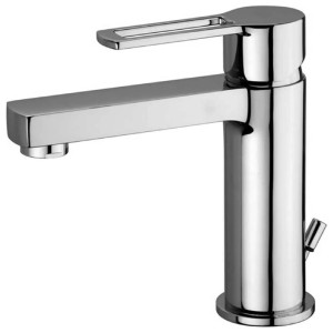 Miscelatore lavabo con scarico automatico Ringo cromo - Paffoni