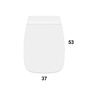 Vaso sospeso senza brida Daily bianco lucido - Globo | Meglioalge.it 2
