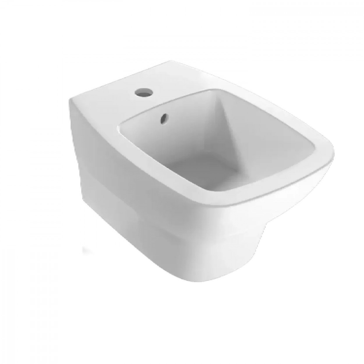 Bidet sospeso Daily 53x37 cm bianco lucido - Globo