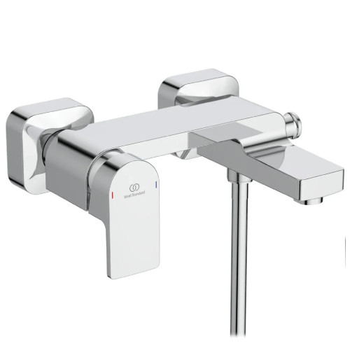 Miscelatore vasca/doccia Edge Ideal Standard con doccetta Evo Diamond