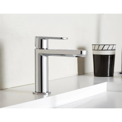 Miscelatore lavabo con scarico automatico Candy cromo - Paffoni