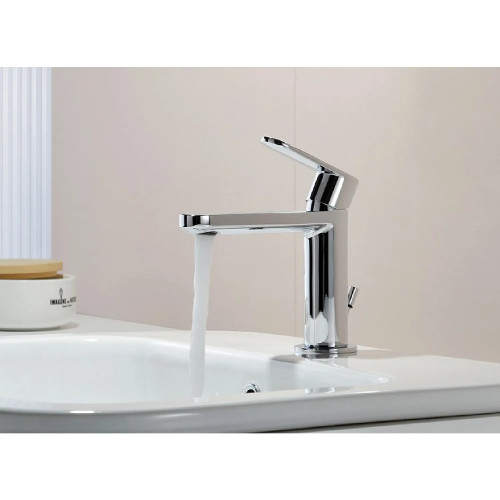 Miscelatore lavabo con scarico automatico Candy cromo - Paffoni