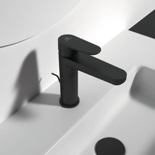 Miscelatore monocomando lavabo Cerafine O nero opaco – Ideal Standard